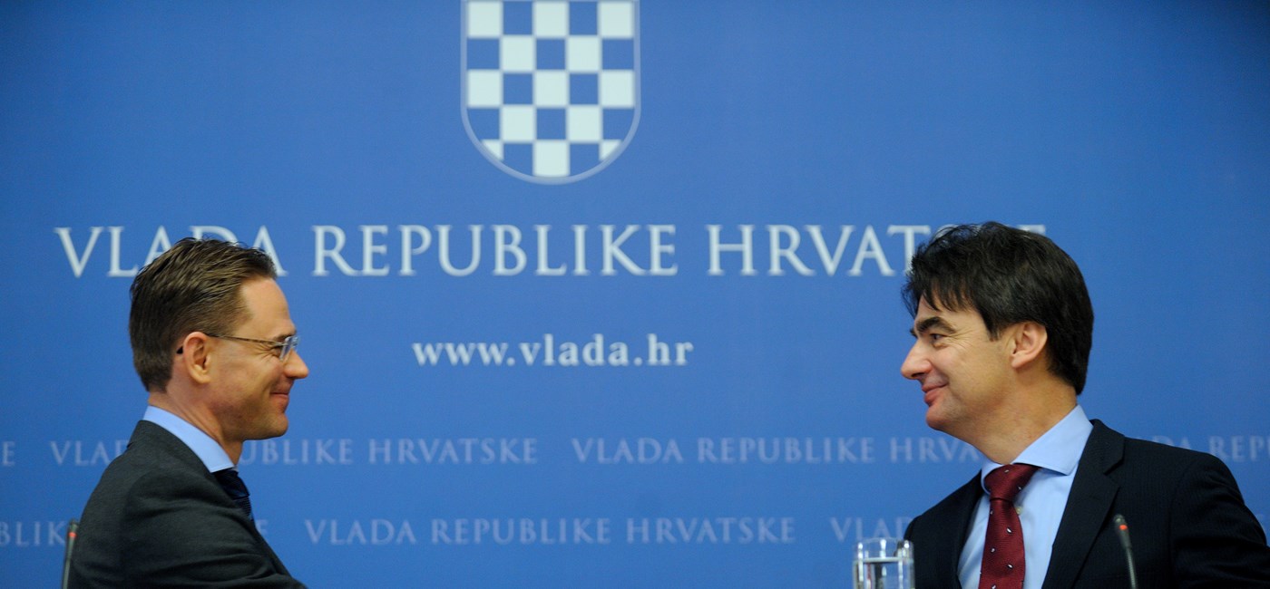 Potpredsjednik Grčić s Jyrkijem Katainenom: Vlada će pomoći privatnim ulagačima u sudjelovanju u Junckerovoj inicijativi